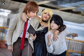 Light Yagami L And Misa Amane Death Note Cosplay By Lightyagamicosplays On Deviantart With tenor, maker of gif keyboard, add popular death note misa animated gifs to your conversations. light yagami l and misa amane death