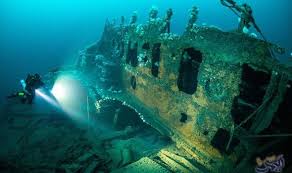 صور جديدة تكشف عن حطام سفن غرقت في الحرب العالمية الأولى Abandoned Ships Haunted Images Atlantic Ocean