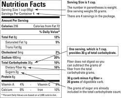 Sliding down the label to the total carbohydrates it reads sugars 4g, or 4 grams. this important bit of information is your key to converting grams into teaspoons. First Things First Reading And Deciphering Food Labels Diabetes And Carb Counting For Dummies For Dummies Lifestyle 1st Edition