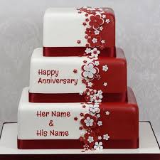 Ruby red (reverse is matt grey). Pin By Ssn Bh On Vikas Shalu Happy Marriage Anniversary Happy Anniversary Cakes Happy Marriage Anniversary Cake