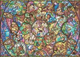 Small Disney Stained Glass Cross Stitch Disney Stained Glass Etsy Disney Stained Glass Disney Puzzles Disney Jigsaw Puzzles