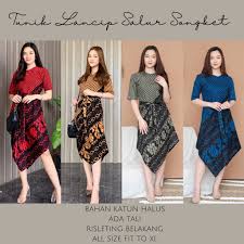 Bukan batik biasa, batik yang beliau kenakan sangat unik karena memadukan dua hingga tuga motif batik sekaligus. Dress Lancip Salur Weaving Batik Troso Songket Asimetris Batik Midi Ethnic Work Party Conditions Shopee Philippines