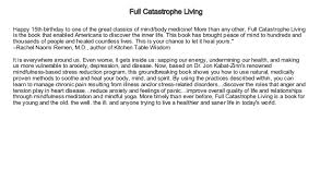 Louis, missouri creating connections and revolutionizing education. Full Catastrophe Living Audiobook Online Streaming