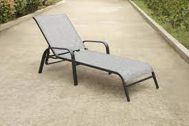 Windsor 9 piece outdoor patio dining set. Backyard Creations Fenton Gray Stack Chaise Lounge Patio Chair At Menards