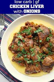 Chicken Liver And Onions With Polenta A Delicious And Easy Dinner Recipe For The Whole Family Toddlers Chicken Liver Recipes Liver And Onions Chicken Livers