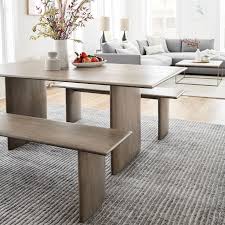 Anton Solid Wood Dining Table Burnt Wax In 2020 Wood Dining Bench Dining Table Solid Wood Dining Table