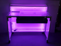 You can see in the previous image the bar is in we rent these led mobile bars as well as sell them. Folding 4 Foot Led Glow Light Up Portable Bar On Wheels