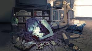 Maybe you would like to learn more about one of these? Wallpaper Anime Girls Blue Hair Room Original Characters Games Screenshot Gadget Pc Game 1608x905 Uberlost 116685 Hd Wallpapers Wallhere