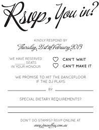 Wedding Rsvp Optional Email Rsvp Wedding Invitation Wording Examples Casual Wedding Invitations Rsvp Wedding Cards Wording