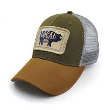 Everyday Trucker Hat Structured Local Bbq Pig Olive Hats For Men Mens Trucker Hat Trucker Hat