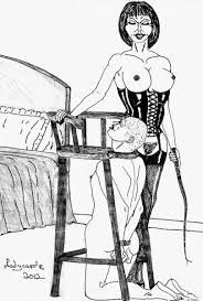 Lady Carole Femdom Art Drawings