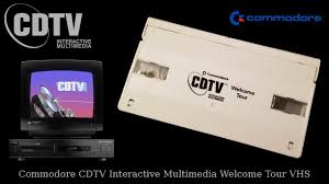The cdtv was commodore's attempt to build a multimedia entertainment station. Commodore Amiga Cdtv Welcome Tour Vhs Tape Youtube