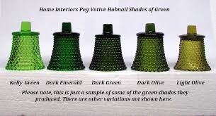 Always place your candle on a fireproof surface or holder. Home Interiors Peg Votive Holders Shades Of Green Vintage Candles Votives Pyrex Vintage