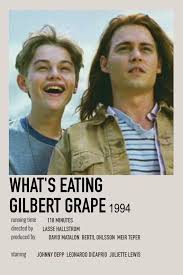 What's eating gilbert grape (сша). What S Eating Gilbert Grape By Cass Iconic Movie Posters Movie Posters Minimalist Film Posters Minimalist