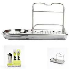 Maybe you would like to learn more about one of these? Kitchen Storage Stainless Steel Organizer Rack Soap Sponge Holder Sink Caddy Dry 719812015750 Ebay