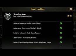 How To Complete Threat From Above Achievement Miramar Pubg Mobile Youtube Achievement Miramar Threat