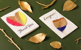 Autumn holiday greeting card with crop, pumpkin, turkey, hat or fallen leaves with berries. Diy Ideas To Make Your Own Greeting Card Beautiful Homes