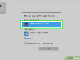 If you download ebook file not in digital edition, you need to open ebook in. Auf Einem Pc Oder Mac Eine Acsm Datei Offnen Mit Bildern Wikihow