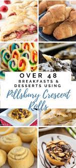 Over 48 Breakfasts And Desserts Using Pillsbury Crescent Rolls Crazy For Crust Crescent Roll Breakfast Recipes Crescent Recipes Breakfast Crescent Rolls