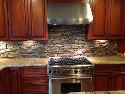 Aluminum mosaic tile is another option if you are looking for a contemporary or modern. 20 Kitchens With Stone Backsplash Designs Trendy Kitchen Backsplash Stone Backsplash Kitchen Kitchen Backsplash Designs