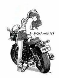 Model modifikasi honda beat airbrush. Attitude Cool Girl Motorcycle Drawing Novocom Top