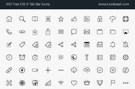 500 Free Ios Tab Bar Icons Free Design Resources Icon Free Design Resources Design Freebie