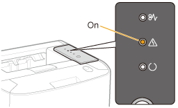 Paper jams (8) load paper indicator (blinking) paper needs to be checked. The Alarm Indicator Is On Blinking Canon I Sensys Lbp6310dn User S Guide