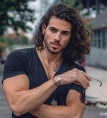 Wear Long Hair Down For A Cool Casual Look Menshair Longhairstylesformen Curlyhairmen Wavyhairmen Long Hair Styles Men Guy Haircuts Long Long Length Hair