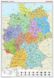 Entdecke die namen von freunden, nachbarn und prominenten. Westermann Deutschland Politisch Posterkarte Landkarten Portofrei Bei Bucher De