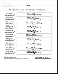 Answers for the worksheet on metric measures are given below. Si Units Conversion Worksheet Answers In 2020 Measurement Worksheets Free Math Worksheets Metric Conversions