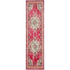 However, there are others available. Safavieh Monaco Pink Multi 2 Ft X 20 Ft Runner Rug Mnc243d 220 The Home Depot