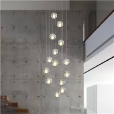 Led Pendelleuchte Kristall Kugel Transparent Fur Treppenhaus Lampen Treppenhaus Pendelleuchte Kristall Treppenhaus Beleuchtung