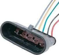 5 Pin Way Waterproof Electrical Wire Connector Plug Automotive Wire  Connectors Plug with Wire AWG Marine Pack of 5