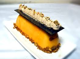 Buche Noix De Pecan Dulcey Fruit De La Passion Reves De Patissier Baking Recipes Desserts Molecular Gastronomy