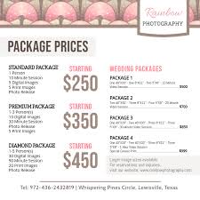 Maybe you would like to learn more about one of these? Modern Photographer Price List Design Template Postermywall