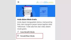 Jadi saat anda download facebook lite transparan apk, aplikasi tersebut pasti kompatibel dengan sebagian besar smartphone android saat ini. Cara Masuk Keluar Mode Gratis Facebook Terbaru 2021 Androlite Com