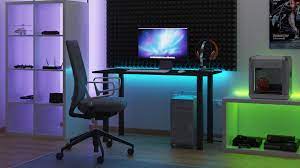 Free shipping for many products! Mobel System Gaming Schreibtisch Mit Led Beleuchtung Computertisch Pc Schreibtisch Gamertisch Kabelmanagementsystem Kabeldurchfuhrung Sogo24 Beddog Hundebetten Katzenhohlen