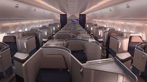 united dramatically enlarges business class cabin on 767 300