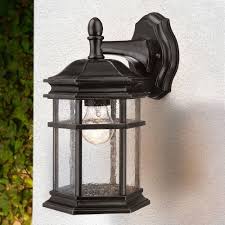 Seeded Glass Outdoor Wall Light Bronze 11 1 2 Inch Dolan Designs 9230 68 Destination Lighting