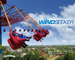 carowinds amusement park wind seeker theme park press