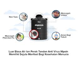 Pembayaran mudah, pengiriman cepat & bisa cicil 0%. Manfaat Air Ion Perak Tandon Anti Virus Mpoin Mpoin Plus Tangki Air Tandon Air Toren Pipa Pvc