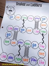 Choose a word ladder to try. Free Sight Word Game Snakes And Ladders Grade Onederful