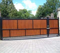 Check spelling or type a new query. Wooden Infill Electric Gates For Residential Driveways Electric Gate Company