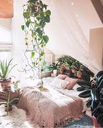 Plants Plants And More Plants The Bedroom Of Kim Wynn Bohemian Interior Design Bedroom Bedroom Styles Interior Design Bedroom