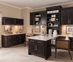 office cabinets in dark cherry finish
