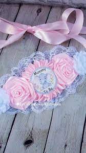 Elephant Mommy To Be Sash Elephant Baby Shower Sash Elephant Etsy In 2021 Baby Shower Sash Baby Girl Shower Themes Elephant Baby Shower Decorations