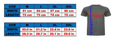 Simple and easy cm to inches conversion: Size Guide T Shirts With All Kind Of Auto Moto Cartoons And Music Themes
