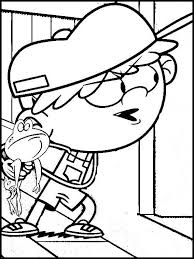 Loud house nickelodeon coloring pages. Free Printable Coloring Book The Loud House 35