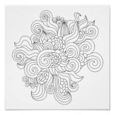 Regardless of any culture, coloring is universally therapeutic and soothing! Adult Coloring Posters Prints Zazzle