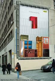Find The One That Fits Real Furniture Used To Mimic The Classic Tetris Game For Ikea Jeski S Publicidade Impressa Creative Advertising Propagandas Criativas